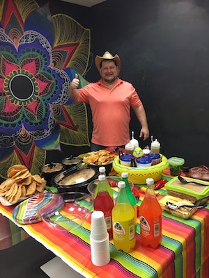 Homemade Mexican feast